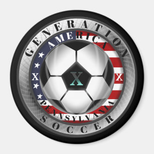 Imán Generación Estatal de Pensilvania X Fútbol America