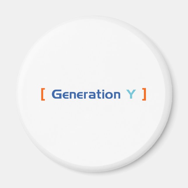 Imán Generación Y (Frente)