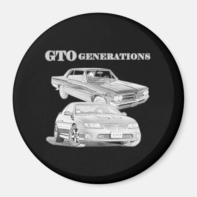 Imán Generaciones de GTO (Frente)