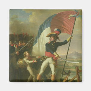 Imán General Augereau en el puente