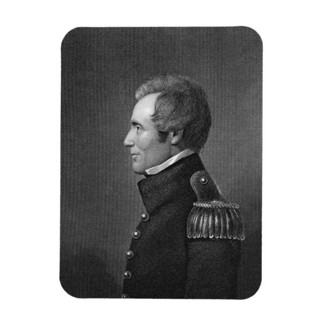 Imán General de División Edmund Pendleton Gaines (1777- (Vertical)