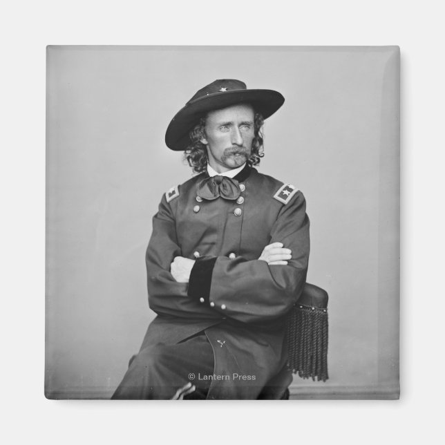 Imán General George Custer 1 (Frente)