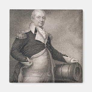 Imán General importante Henry Knox (1750-1806) grabado