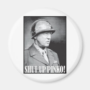 Imán ¡General Patton dice encierrado al Pinko!