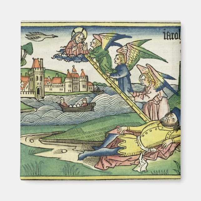 Imán Génesis 28 10 Jacob's Ladder, de Nuremberg (Frente)