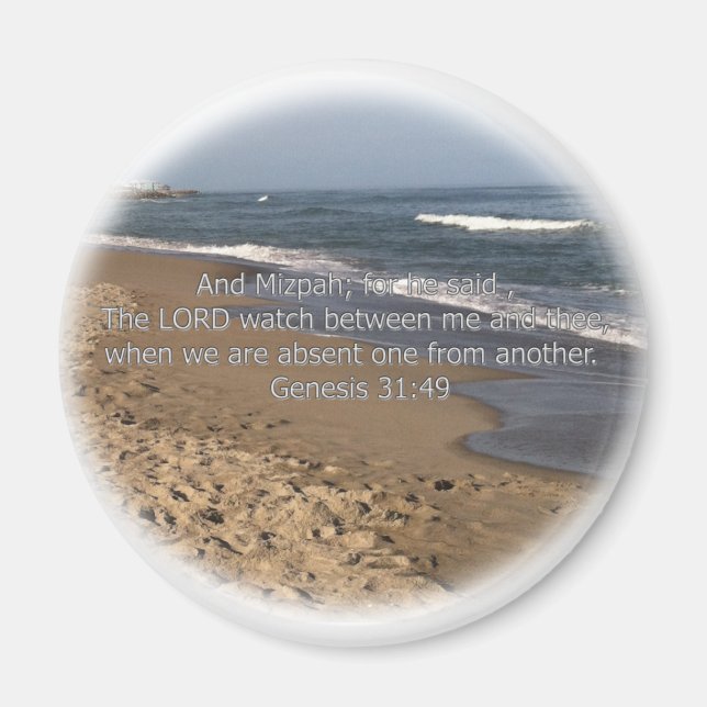 Imán Génesis 31:49 (Frente)