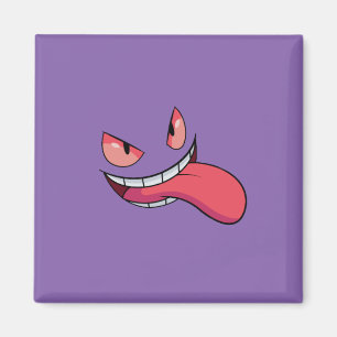 Imán Gengar Fan Art Fridge Magnet: Diseño juguetón