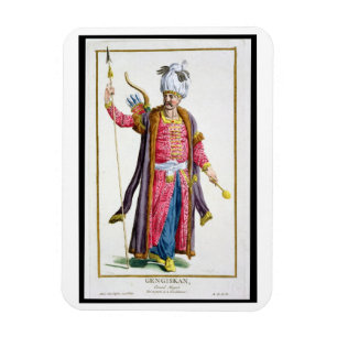 Imán Genghis Khan (c.1162-1227) de 'DES Estam de