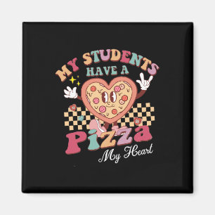 Imán Genial Mis Estudiantes Tienen Pizza De Mi Corazón
