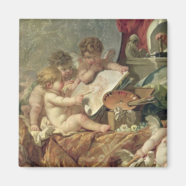 Imán Genius Teaching the Arts, 1761 (Frente)