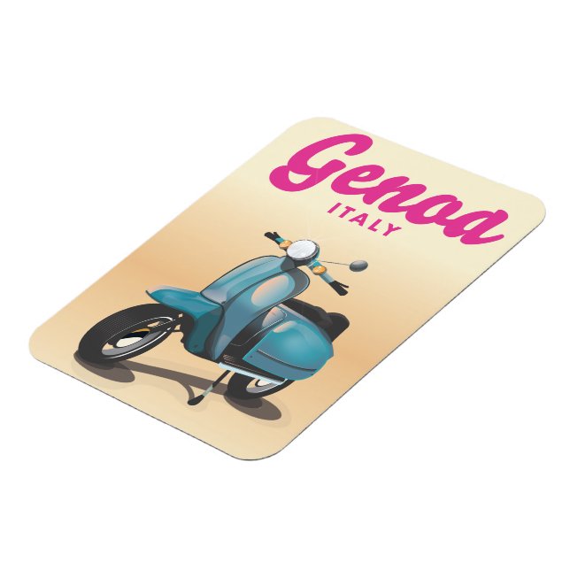 Imán Genoa Italia scooter (Lado Izquierdo)