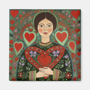 Imán Gente de corazón abierto