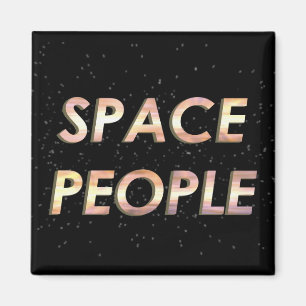 Imán ¡Gente del espacio - el imán!