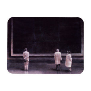 Imán Gente en una exposición 1990