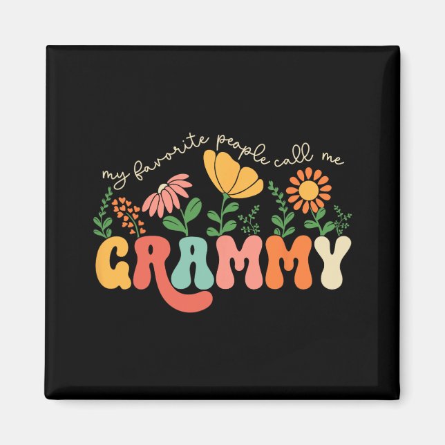 Imán Gente favorita me llama Día de la Madre Grammy (Frente)