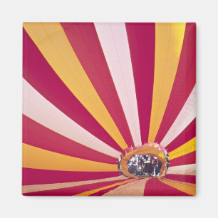 Imán Gente llenando un globo de aire caliente, Fort Col