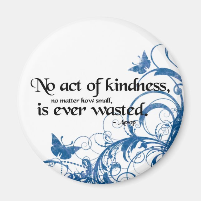 Imán gentileza mariposa giratoria (Frente)