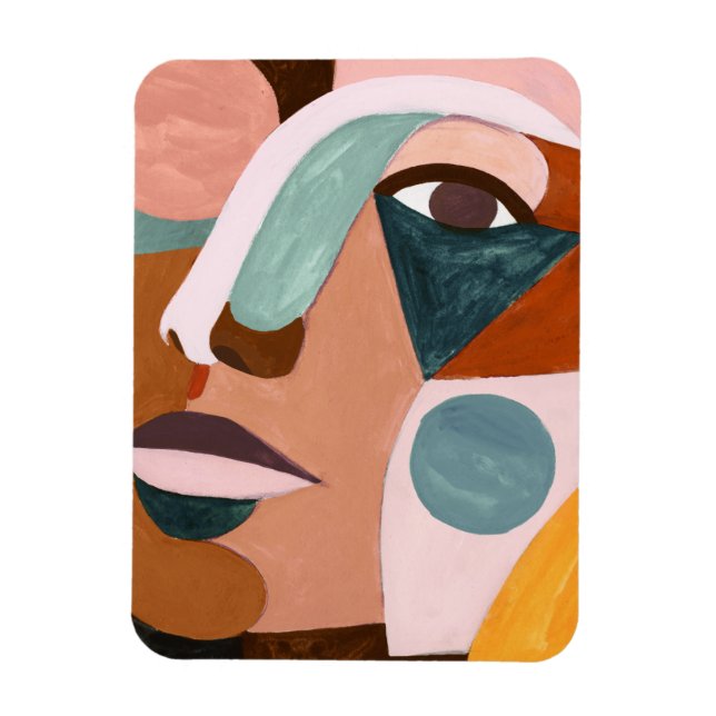 Imán Geo Half Face (Vertical)