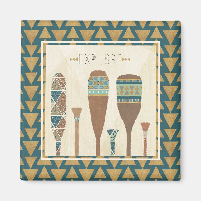 Imán Geo VII | Explorar (Frente)