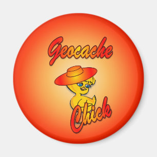Imán Geocache Chick #5