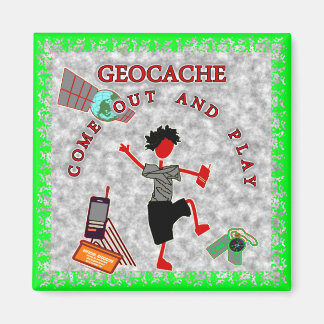 Imán Geocache Sale Y Juega