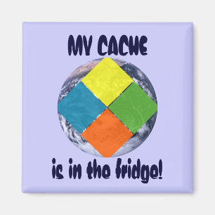 Imán GeoCache World