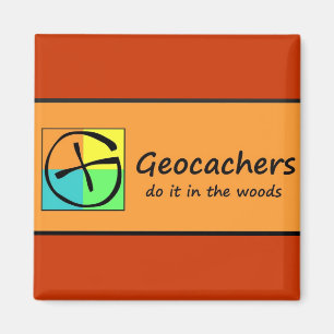 Imán Geocachers lo hace en las maderas