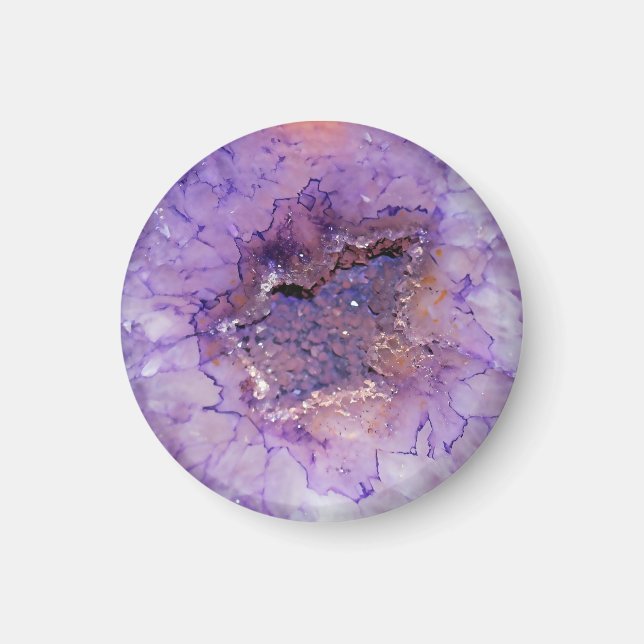 Imán Geode de Amethyst Falln (Frente)