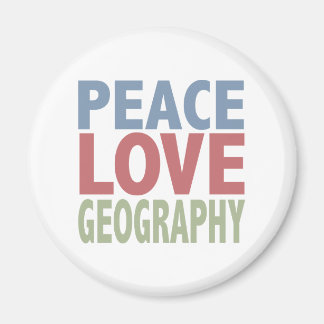 Imán Geografía de amor por la paz