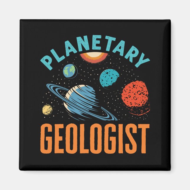 Imán Geología geológica planetaria (Frente)