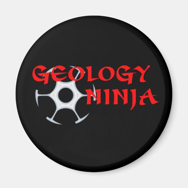 Imán Geología Ninja (Frente)