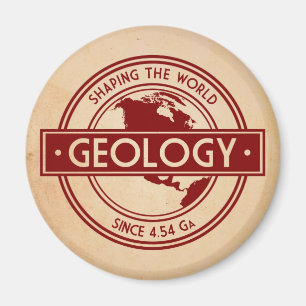 Imán Geología que forma el logotipo del mundo