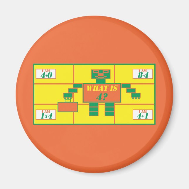 Imán Geometría-Magnet-Rectángulo-Edad 4 (Frente)