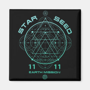 Imán Geometría Sagrada Starseed