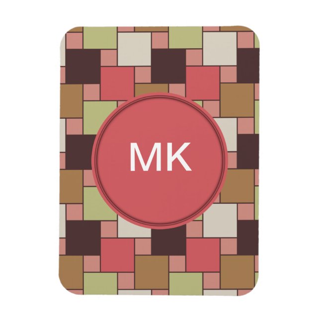 Imán Geométrica del gabinete de especias (Vertical)