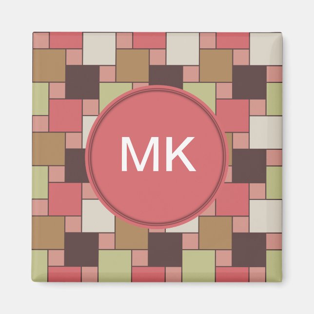 Imán Geométrica del gabinete de especias (Frente)