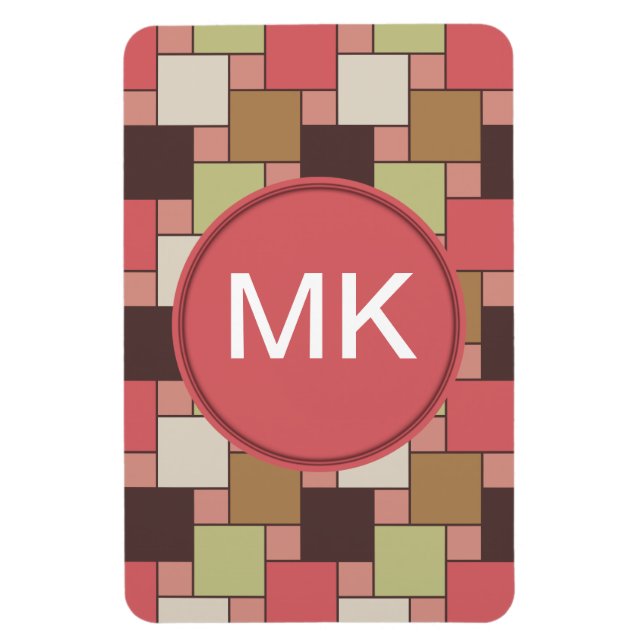 Imán Geométrica del gabinete de especias (Vertical)