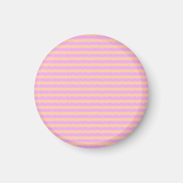 Imán Geométrico Rosa  (Frente)