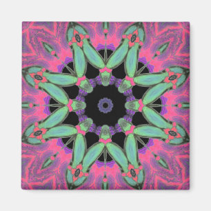 Imán Geometry Psychedelic Fun Magnet