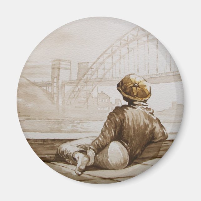 Imán Geordie Daydream Magnet (Frente)