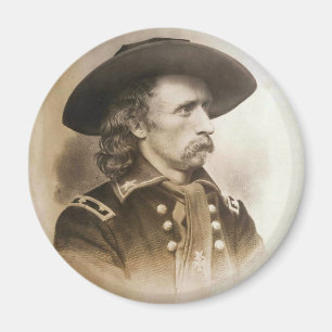Imán George Armstrong Custer circa 1860s