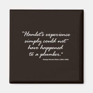 Imán George Bernard Shaw en Hamlet