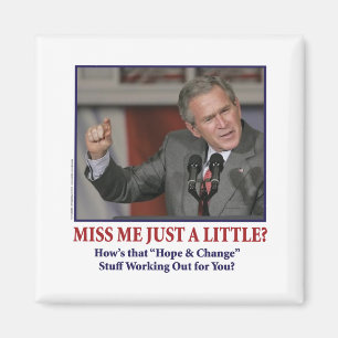 Imán ¿George Bush/Miss Yo sólo un poco?