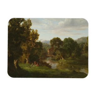 Imán George Inness - El viejo molino