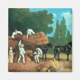 Imán George Stubbs el el carro de la cosecha