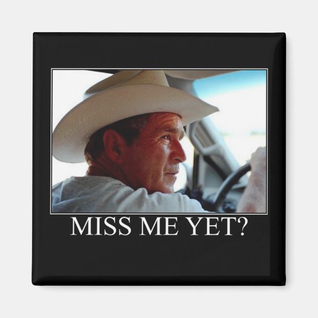 Imán George W. Bush (Frente)