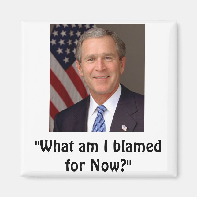 Imán George W. Bush (Frente)