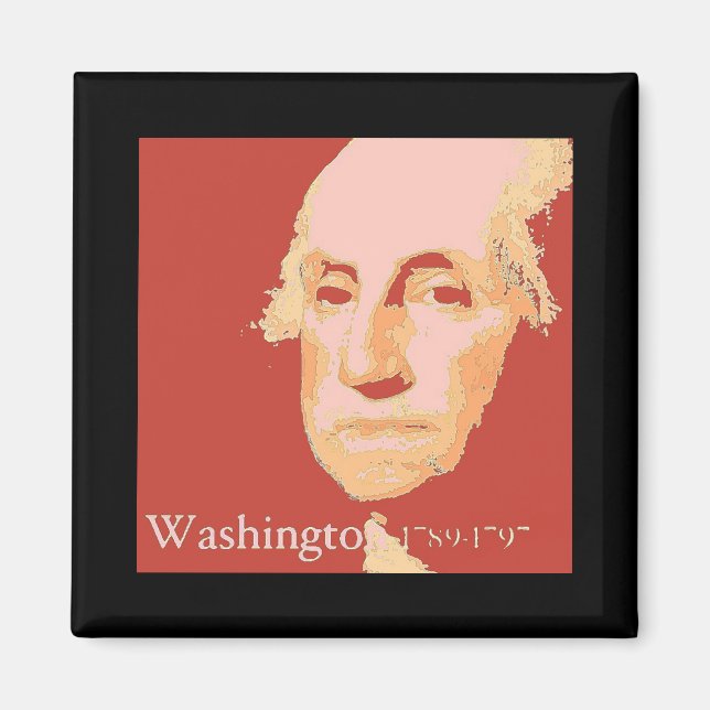 Imán George Washington (Frente)
