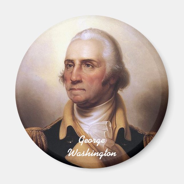 Imán George Washington (Frente)