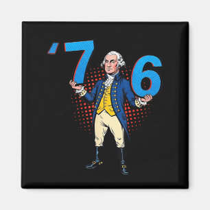 Imán George Washington 76 Lanzó Seis Siete